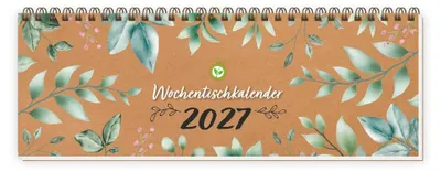 Image de TRÖTSCH - Calendrier de bureau Nature 2027