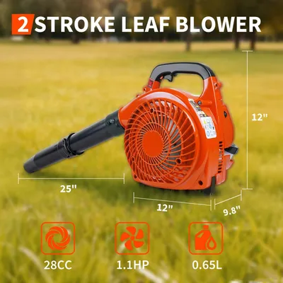 Obrázok produktu pre Kosačka na trávu – motor na benzín, 28 cm³, výkon 1,1 kW, hmotnosť 11 kg