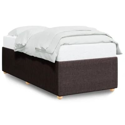 Obrázok produktu pre Posteľ bez matraca tmavohnedá 100x200 cm látka