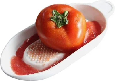 Obrázok produktu pre Keramická strúhadlo na zázvor, ručne strúhané, porcelánové
