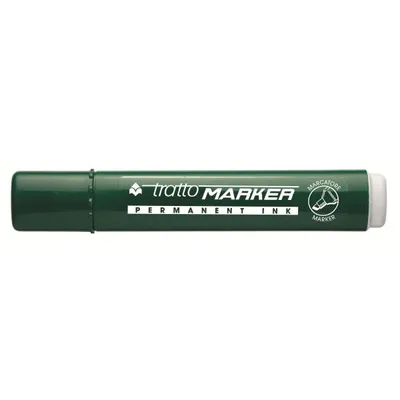 Produktbild von Tratto Marker Permanent-Marker Meißel Grün 12 Stück(e)