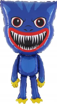 Produktbild von HUGGY WUGGY Folienballon Blau Geburtstag 78cm