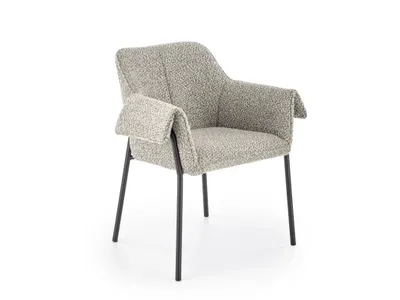 Produktbild von Halmar K522 židle šedá (1p=2szt)