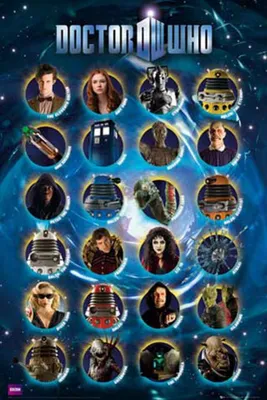 Produktbild von Doctor Who - Poster - Characters