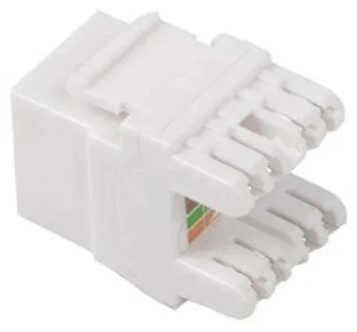 Productafbeelding van Lanberg KSU5-1000 Lanberg Keystone Modul RJ45->LSA CAT. 5E UTP 180°