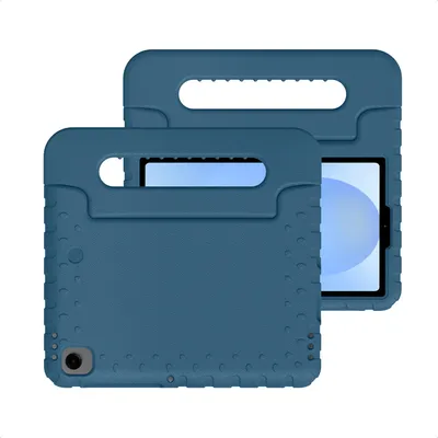 Produktbild von imoshion Schutzhülle mit Handgriff kindersicher Samsung Galaxy Tab A11 / A9 8.7 Zoll - Dunkelblau