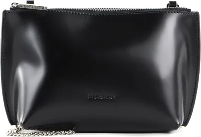 Produktbild von DECADENT Leder Umhängetasche Abendtasche Palma Chain Bag Diamond Black schwarz