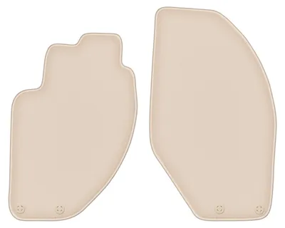 Produktbild von DURBAN Beige Velours-Fußmatten vorne für Alfa Romeo 166 Limousine (1998-2009)