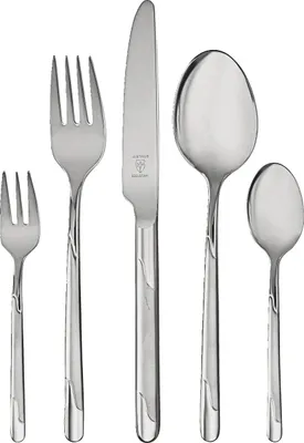 Produktbild von Besteck-Set Viva 60-tlg. aus Edelstahl mit Hohlheftmessern für 12 Personen