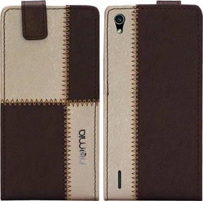 Produktbild von Huawei Ascend P7 Numia Flipstyle Braun-Beige