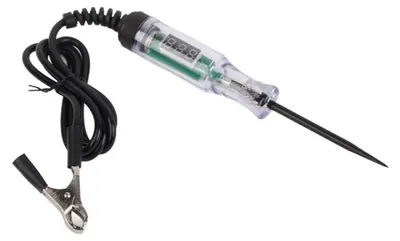 Produktbild von Elektrischer Auto-Tester 6-24V mit Sonde und Klemmen Techstar® - Ideal zur Diagnose von Batterien und Fahrzeugsystemen