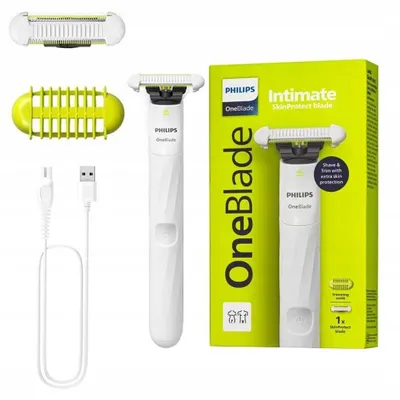 Produktbild von Philips Oneblade Intimate Qp1924/22-Intimrasierer für hautschonende Rasur