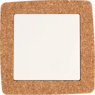 Produktbild von Korkuntersetzer mit Keramik Quadrat 14x14 cm