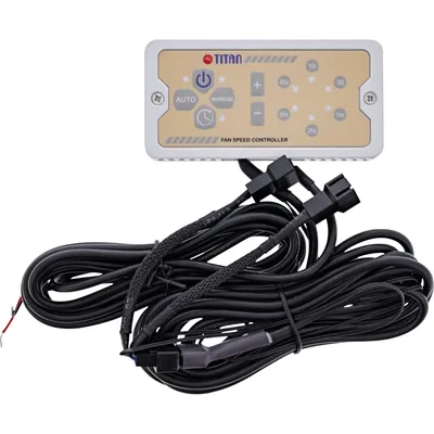 Produktbild von TITAN TTC-SC22 B/V2+ Kühlschrank-Doppellüfter 120x25mm IP55 für Camping - 32,9 dB - 12 V