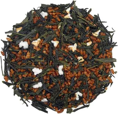 Produktbild von Genmaicha Teemischung grüner Tee u. Reis aus Japan 50g