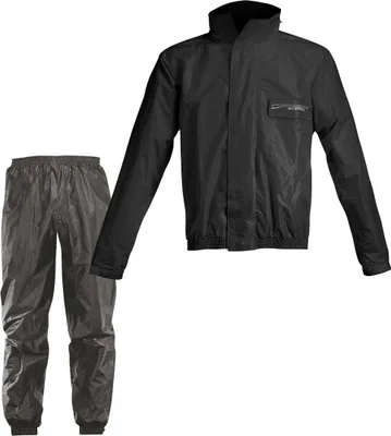 Produktbild von Acerbis Logo 2-Teiler Regenkombi, schwarz, 2XL