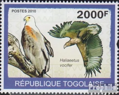 Produktbild von Briefmarken Togo 2010 Mi 3443 (kompl.Ausg.) postfrisch Greifvögel