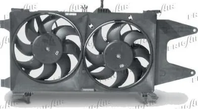 Produktbild von FRIGAIR 0504.1224 Lüfter Motorkühlung Kühlerlüfter für FIAT PUNTO (188) Wasserkühler Ø280mm