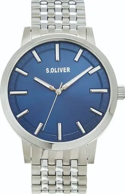 Produktbild von S.Oliver SO-4241-MQT Herren-Armbanduhr, Titan-Gehäuse, Metall-Armband