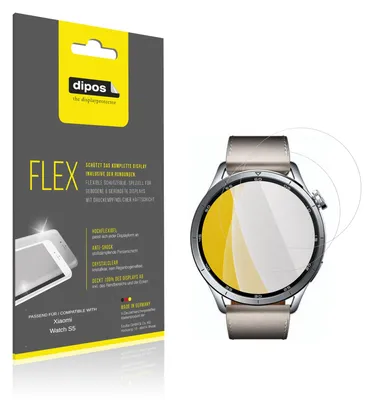 Image de 2x Film de protection d'écran pour Xiaomi Watch S5, recouvre 100% de l'écran, dipos Flex