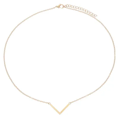 Produktbild von Boccia Damen Collier mit Anhänger aus Titan in roségoldfarben - 08015-03