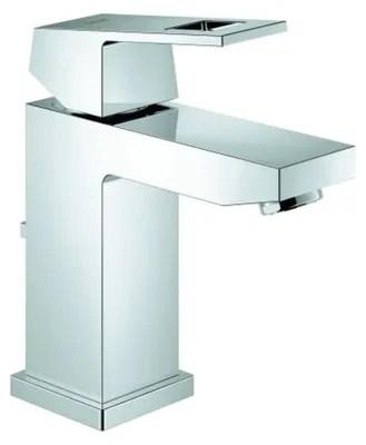 Produktbild von Grohe Eurocube Waschtischbatterie EcoJoy Zugstangen-Ablaufgarnitur chrom - 2312700E