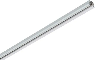 Produktbild von SLV 1006512 S-TRACK 3-Phasen-Einbauschiene, Hochvoltschiene, 1m, weiß, DALI
