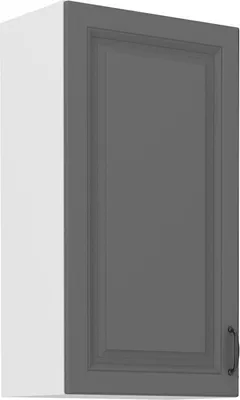 Immagine prodotto di Armadietto superiore alto SOPHIA - larghezza 50 cm, grigio / bianco