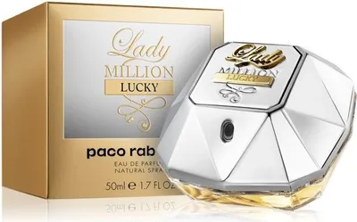Zdjęcie produktu dla Rabanne Lady Million Lucky, Kobiety, 50 ml, Spray, ALCOHOL DENAT. PARFUM (FRAGRANCE) AQUA (WATER) BENZYL SALICYLATE LIMONENE ALPHA-ISOMETHYL IONONE..., 1 szt.