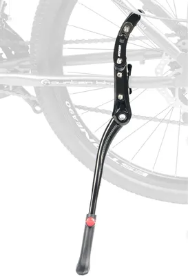 Produktbild von Aluminium Fahrradständer Verstellbar, Rutschfester Gummifuß, Radgröße 22-28 Zoll, Schwarz