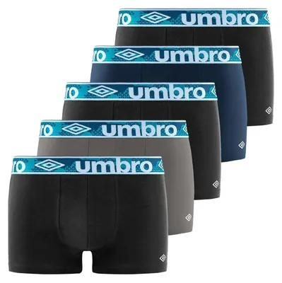 Immagine prodotto di Slip da uomo Umbro, 100% cotone, intimo uomo, ultra-morbido (confezione da 5)