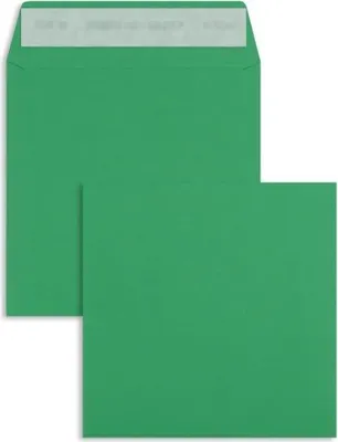 Produktbild von Briefumschläge 160x160mm 120g/qm haftklebend VE=100 Stück klee