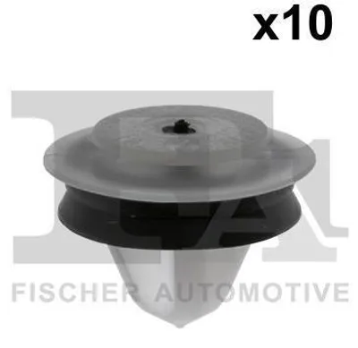 Obrázok produktu pre 10 ks FA1 Clip – ozdobná/ochranná lišta 11-40039.10 pre VW Transporter V dodávka (7HA, 7HH, 7EA, 7EH) 16 mm