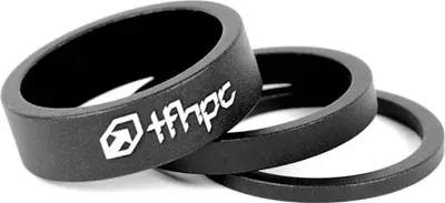 Produktbild von Tfhpc Aluminium Headset-abstandshalter Schwarz 1 1/8´´ / 2.5/5/10 Schwarz 1 1/8´´ / 2.5/5/10