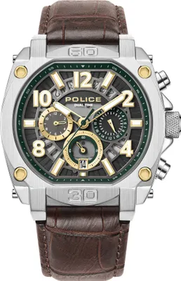 Produktbild von Police PEWJF0021902 Herrenuhr Norwood Chronograph 45mm 5ATM