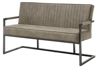 Produktbild von SEBA Bank mit Armlehne David taupe