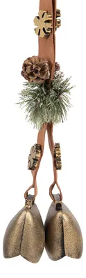 Productafbeelding van Clayre & Eef, antieke deurbel, 8x12x50 cm, bruin, metaal
