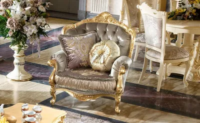 Obrázek produktu pro Nábytek, židle, styl Art Deco, design, křesla, textil, obývací pokoj, posezení, luxus, design