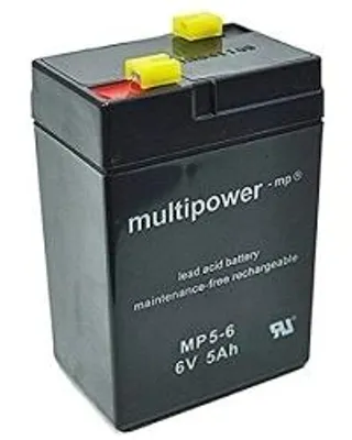 Produktbild von MULTIPOWER 6V/5 0Ah Modellbauakkus