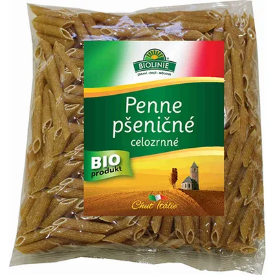 Obrázek produktu pro Penne pšeničné celozrnné BIO 500 g PROBIO