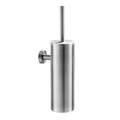 Produktbild von WC Bürste Toilettenbürste, Inkl. Edelstahl Inneneimer, WC Bürste Wandhalterung Toilettenbürste mit Wandhalterung, Edelstahl gebürstet, Auralum MAX