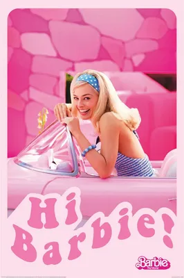 Image de Barbie Poster Movie Hi Barbie