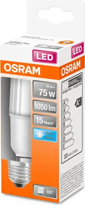 Image de Osram STAR Ampoule LED Blanc froid 4000 K 10 W E27 E