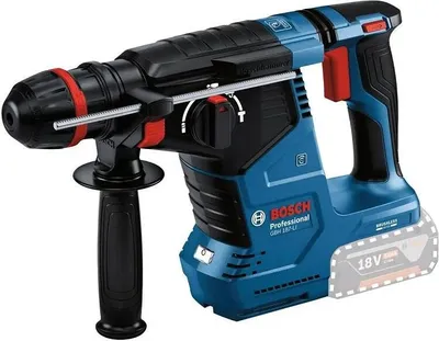 Produktbild von Bosch GBH 187-LI Professional, SDS Plus, Schwarz, Blau, Bürstenloser Motor, 2,4 cm, 980 RPM, 2,4 J
