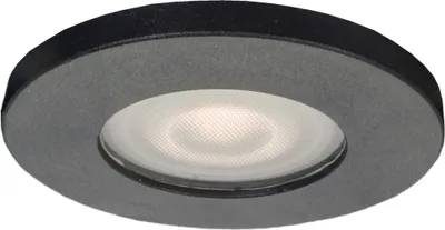 Produktbild von Runder Einbaustrahler GU10 Schwarz IP65 Lagos