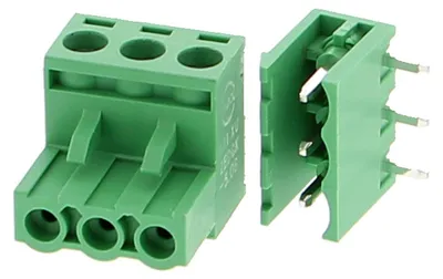 Produktbild von 10 Stk. Schraubklemmenblock Verbindungsstück - Typ 2EDG 5.08mm - diverse Größen : 3-polig Ausführung: 3-polig