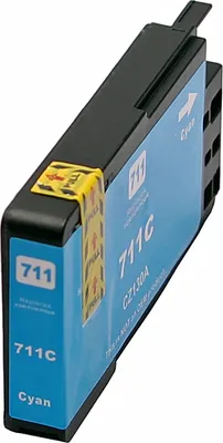Produktbild von Kompatibel Druckerpatrone für HP 711 Cyan T120 T520 von ABC