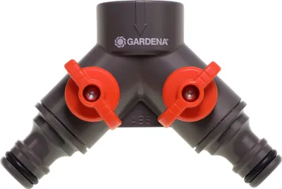 Obrázok produktu pre GARDENA 00938-20 GARDENA Wasserverteiler für Gartenschlauch 2-Wege