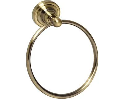 Produktbild von Duschtuchring RETRO aus Messing 16x19x6,5 cm BEMETA