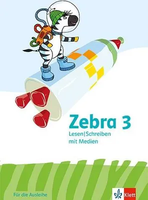 Produktbild von Zebra 3. Arbeitsheft Lesen/Schreiben mit Medien (Ausleihmaterial) Klasse 3